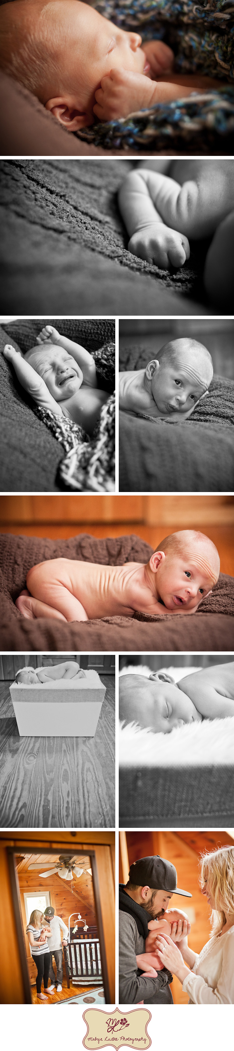 Newborn Lifestyle Portraits by Mabyn Ludke Photography