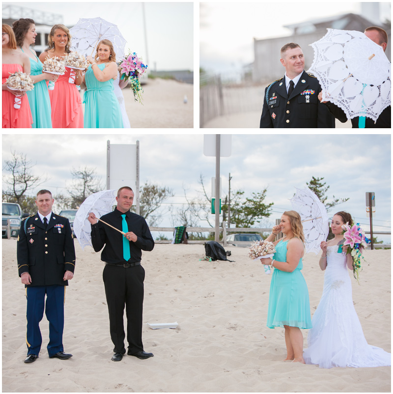 A unique way to do a "first look" session in Montauk Long Island