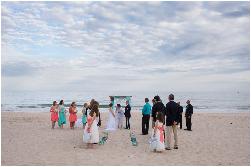 An epic beach view for a gorgeous beach wedding in the Hamptons