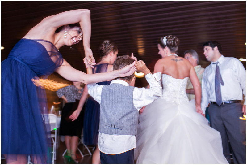 The ring bearer has some smooth moves in Upstate NY