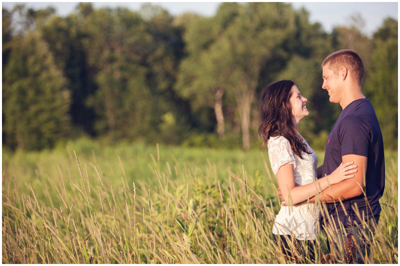 Mabyn Ludke loves capturing couples in fields at golden hour