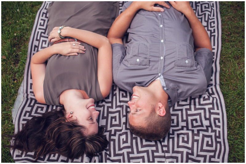 Mabyn says all you need is a blanket and your love for the perfect engagement session