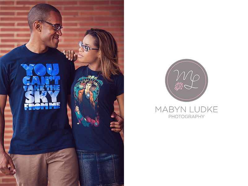 Ariana and Brian support their favorite geeky shows Firefly & Dr. Who in Greensboro, NC by Mabyn Ludke Photography