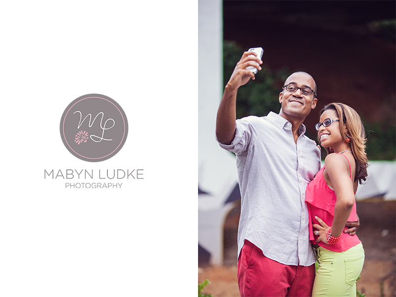 Ariana and Brian are a social media savvy couple! Mabyn captured them taking a selfie in Greensboro NC