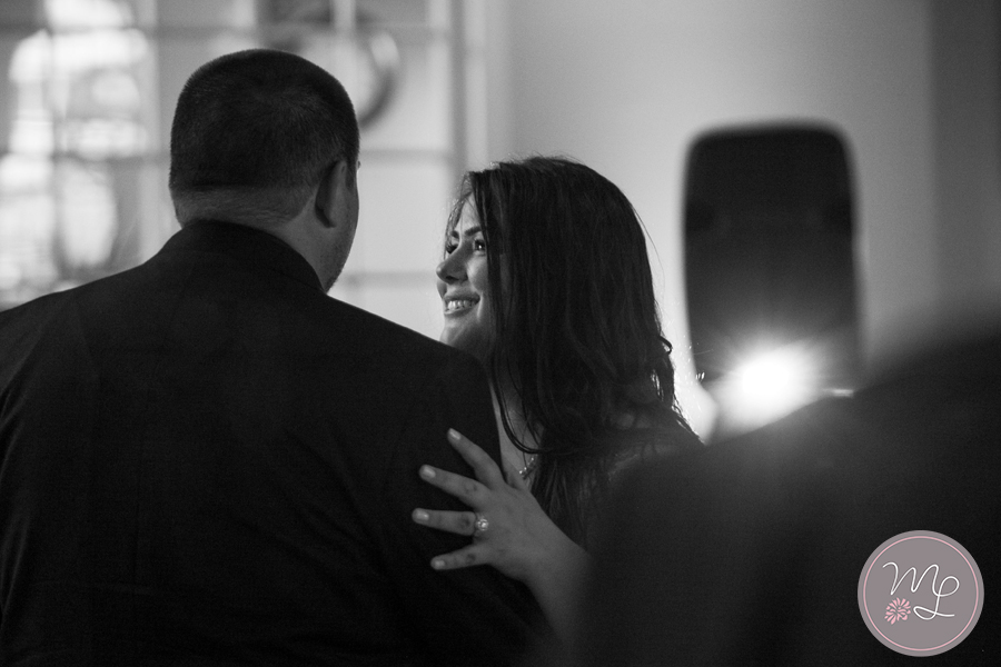 The first dance is a wonderful opportunity to tune out everyone and just be in love.