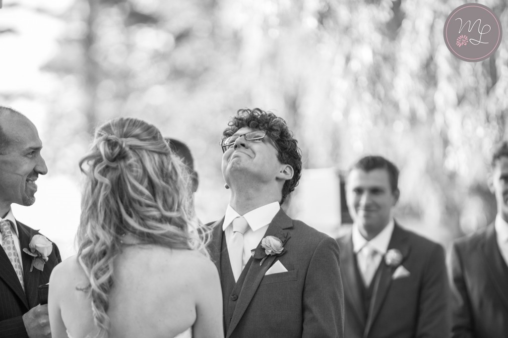 Can every groom show his heart like Bryan did on his wedding day? It was so beautiful! Captured by Mabyn