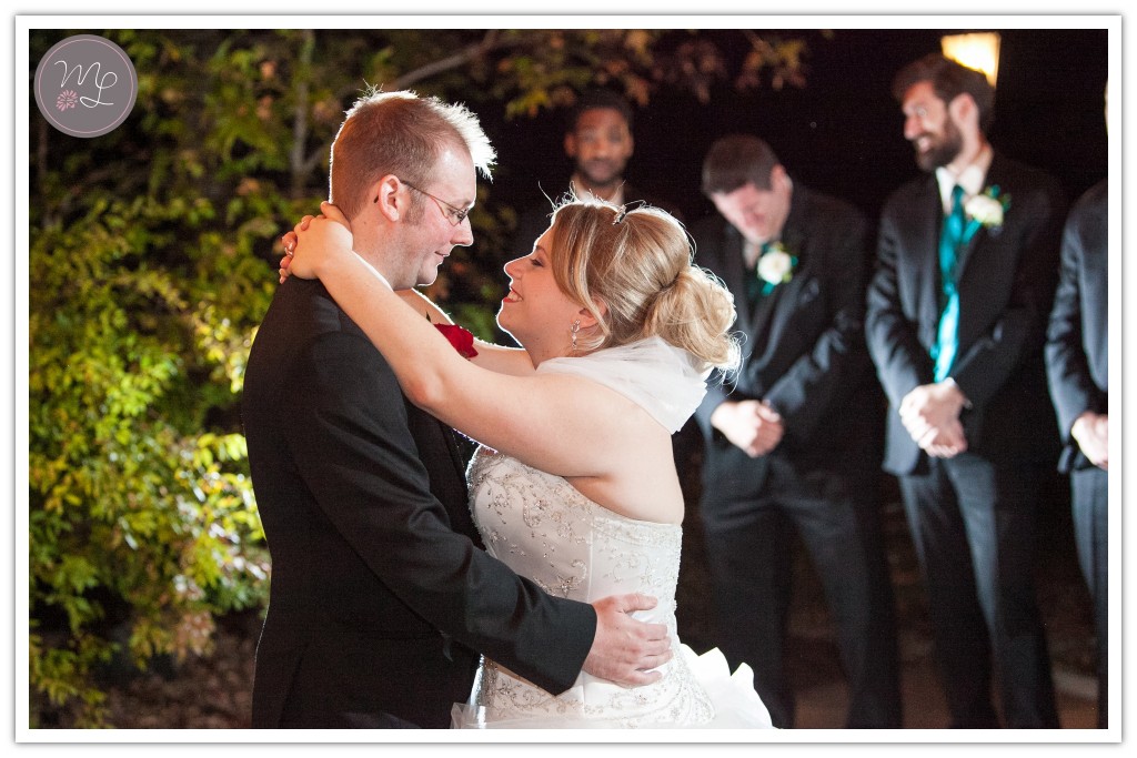 Sara & Ryan's first dance as husband & wife the Groome Inn Greensboro, NC. Mabyn Ludke Photography