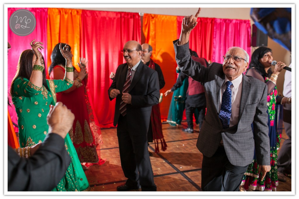 Indian Sangeet at the Sheraton of Chapel Hill by artistic wedding photographer, Mabyn Ludke Photography.