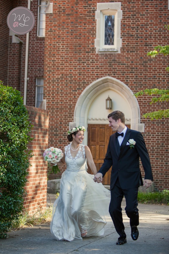 Fairmont Methodist Church Raleigh, NC Wedding Mabyn Ludke Photography