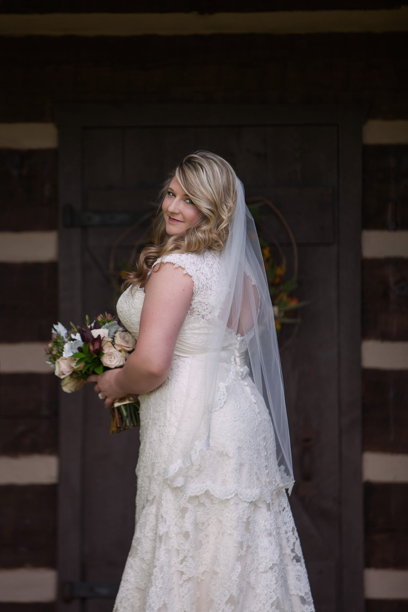 Bridal Portrait in Asheboro, NC Photography by Mabyn Ludke 