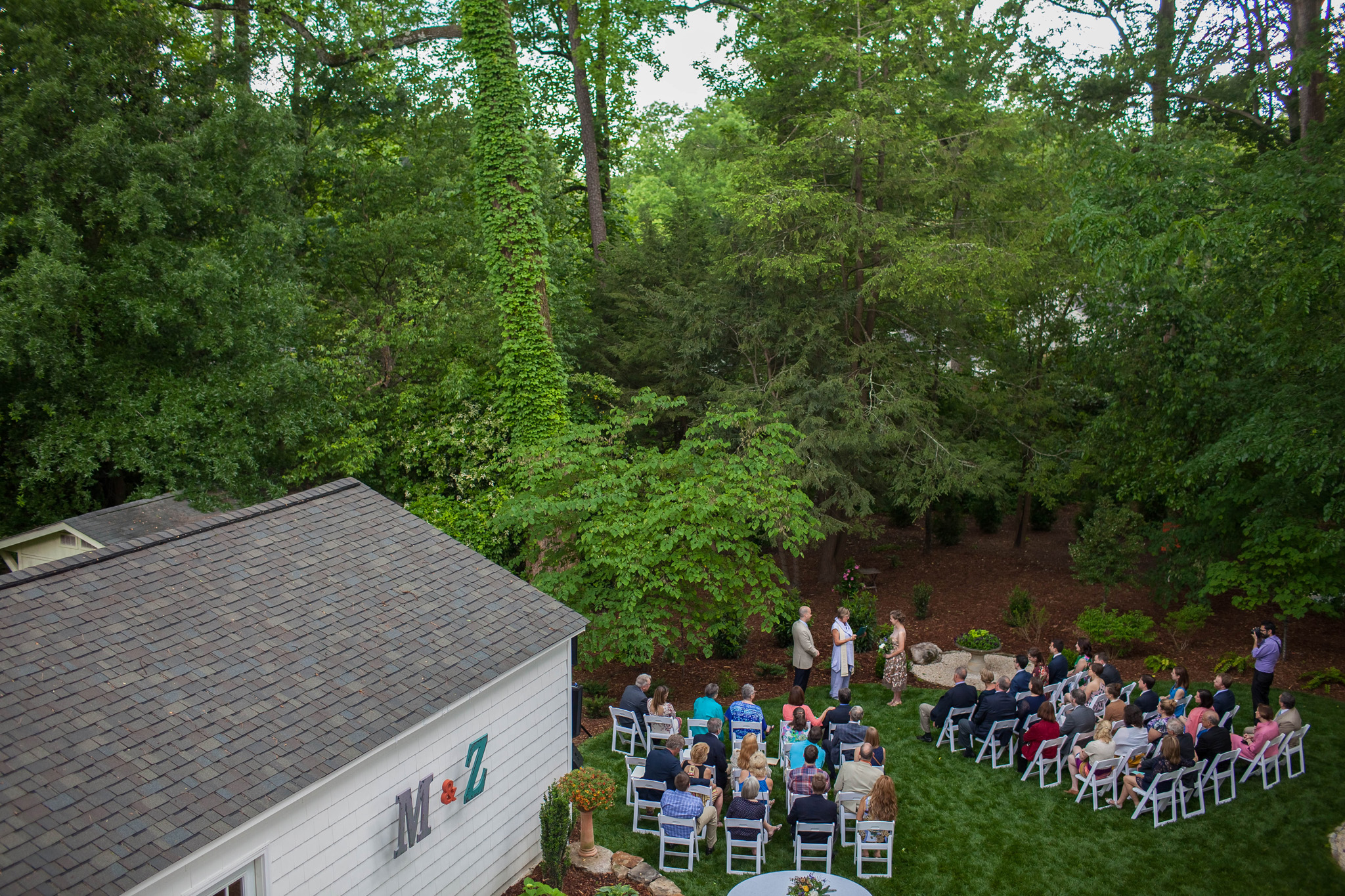 Greensboro, NC Backyard Wedding Photographer Mabyn Ludke Photography