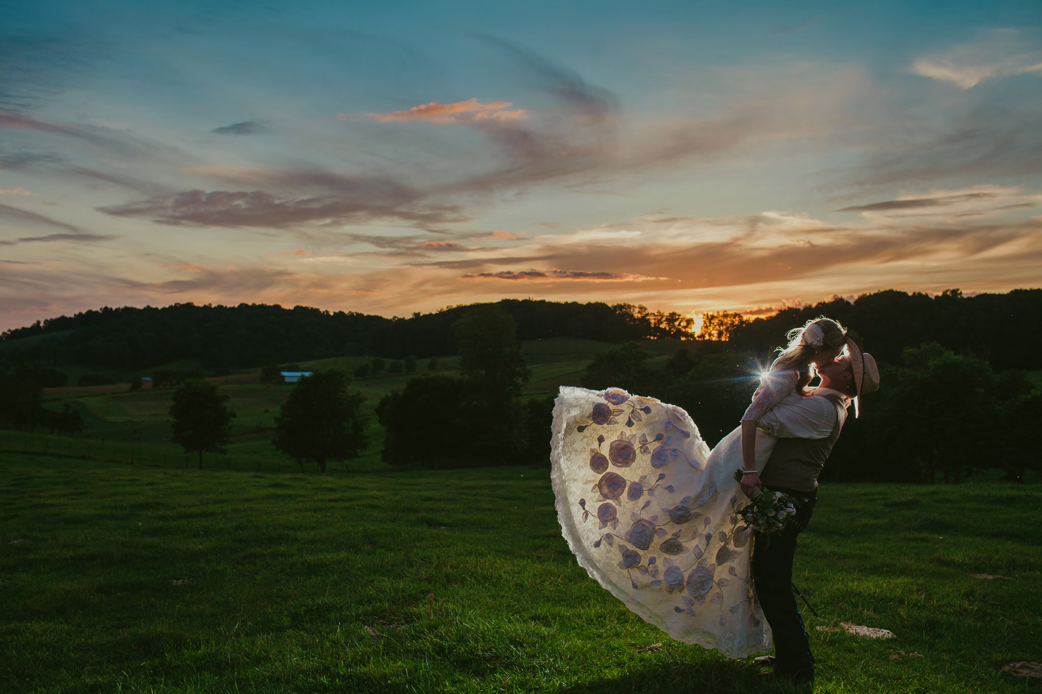 A dramatic photo on the topic of how to create a wedding timeline by Mabyn Ludke Photography