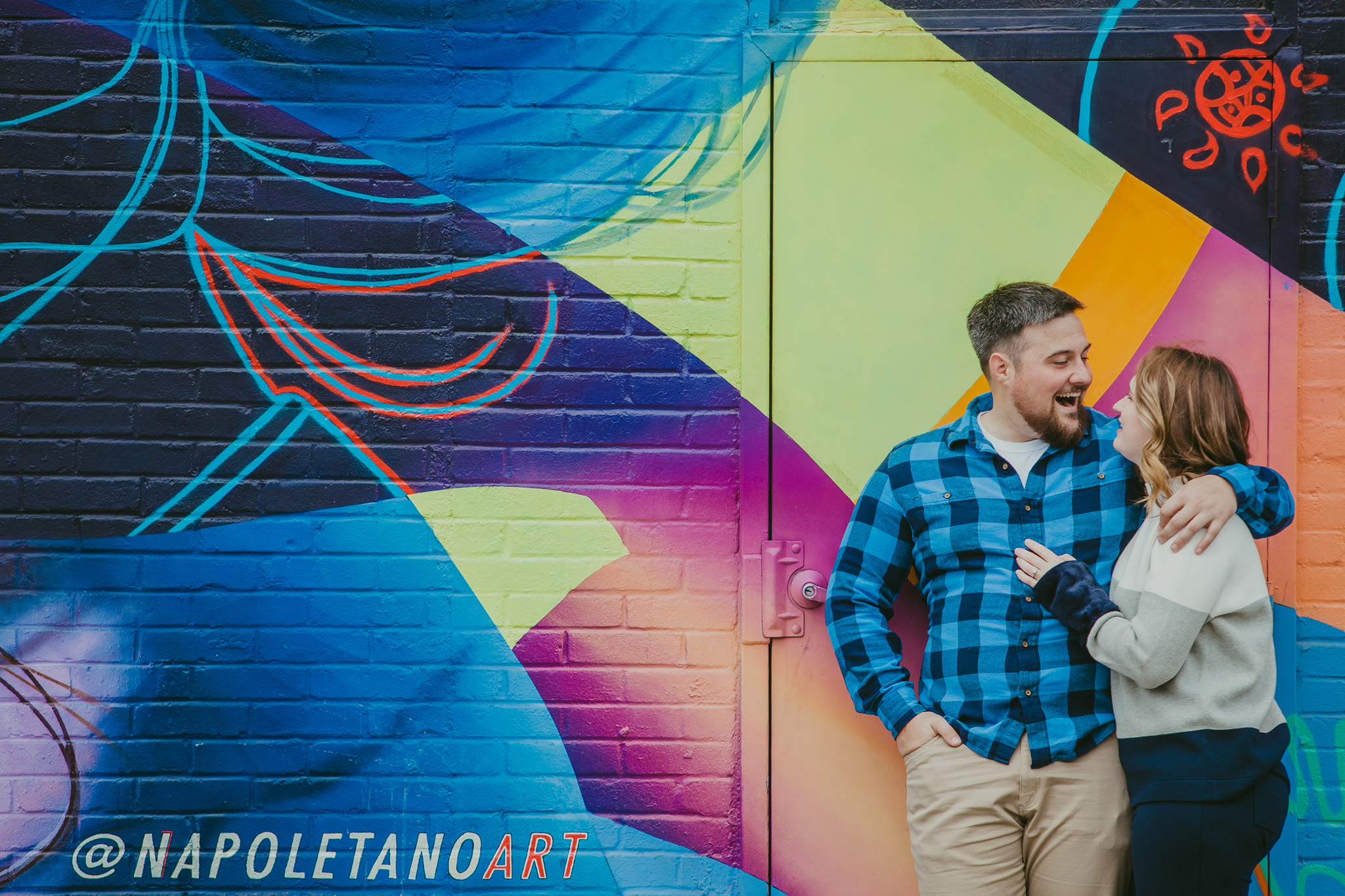 Geeky NoDa Engagement Session in Charlotte