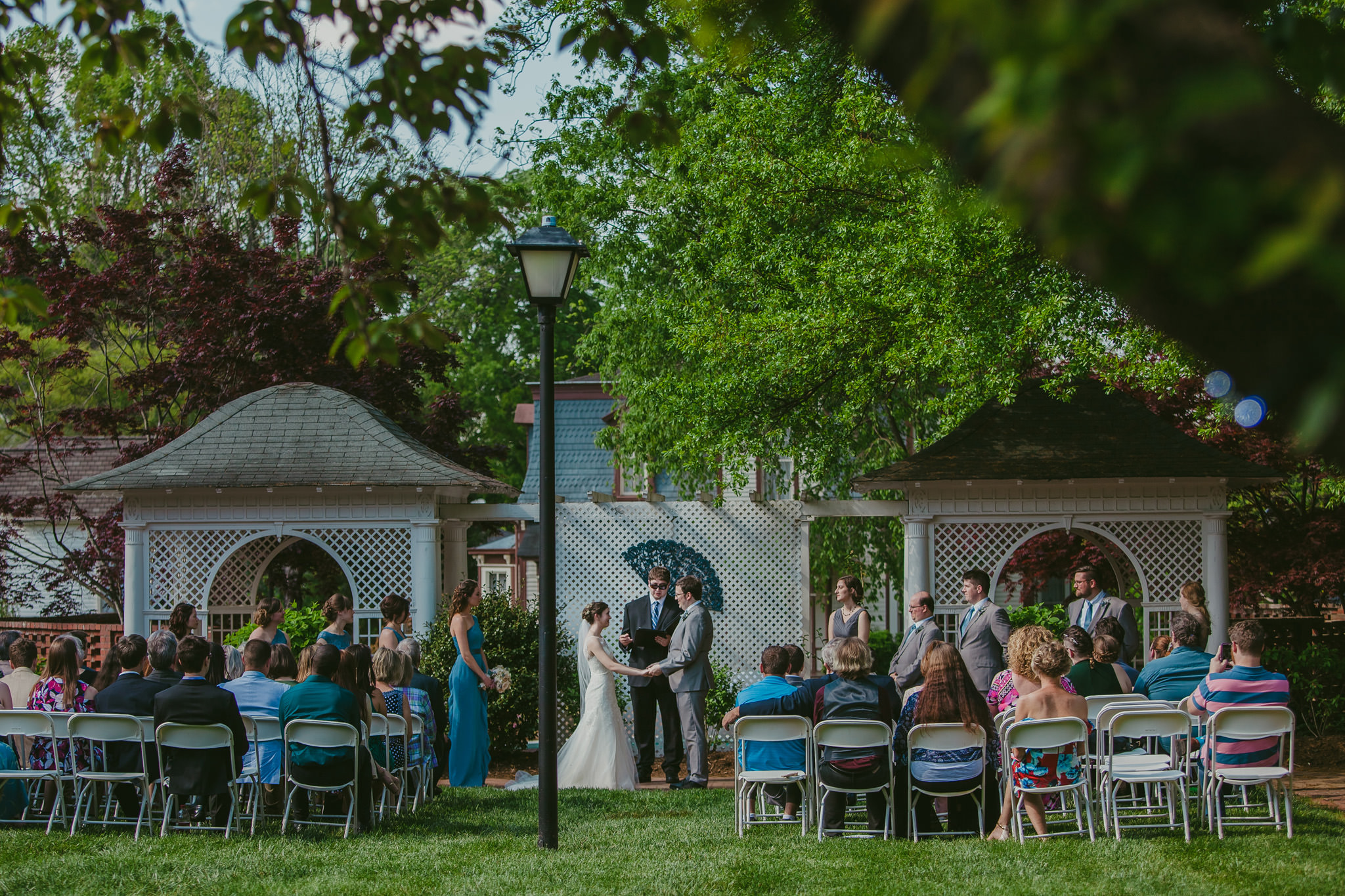 Garden Wedding at the Shuford House in Hickory