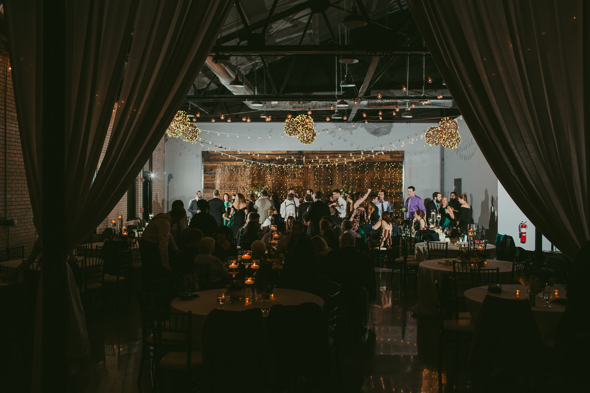 A rocking wedding reception at 214 Martin St. in Raleigh, NC